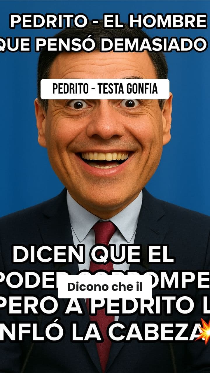 L'Esplosione del Pedrito Pensante