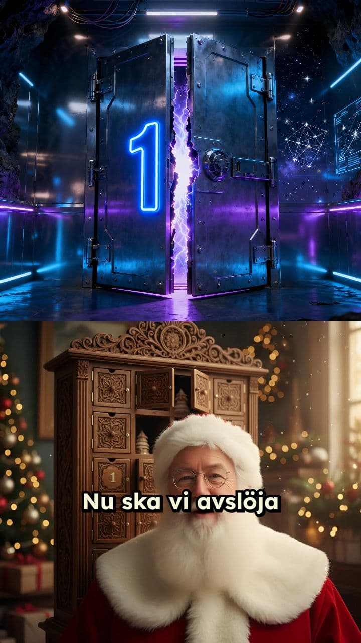 Avslöjande av lucka 1