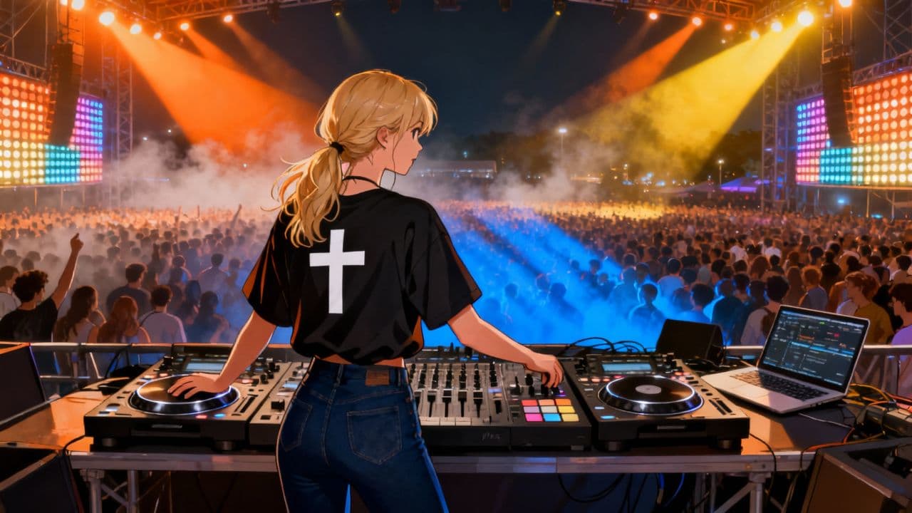 DJ Festival Animation Loop