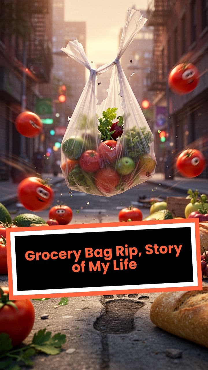 Grocery Bag Ripped