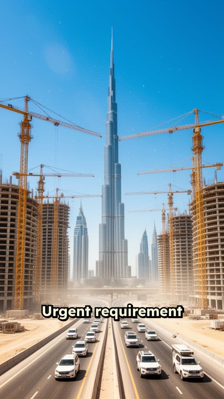 Urgent Dubai Construction Helpers and Cleaners Needed