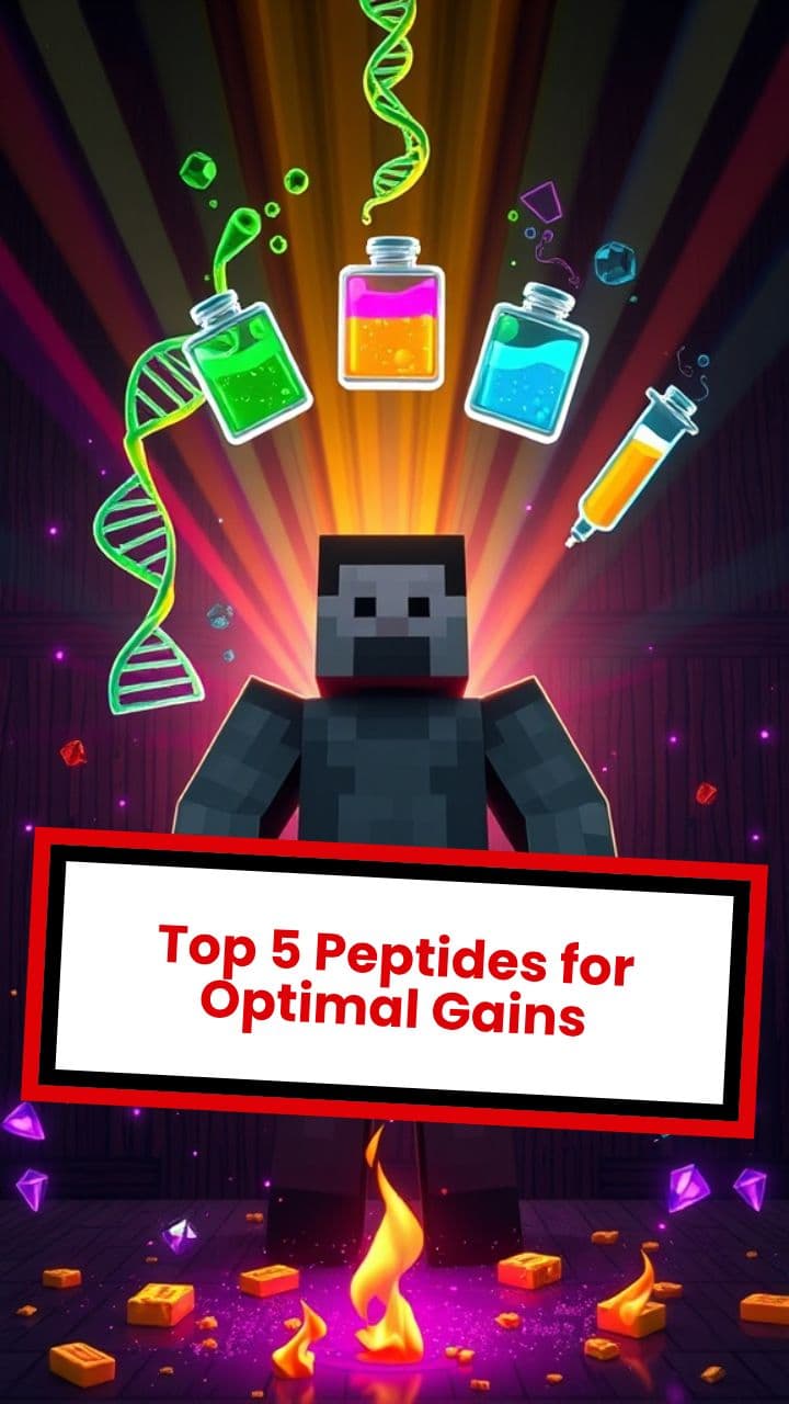 Top 5 Peptides for Optimal Gains