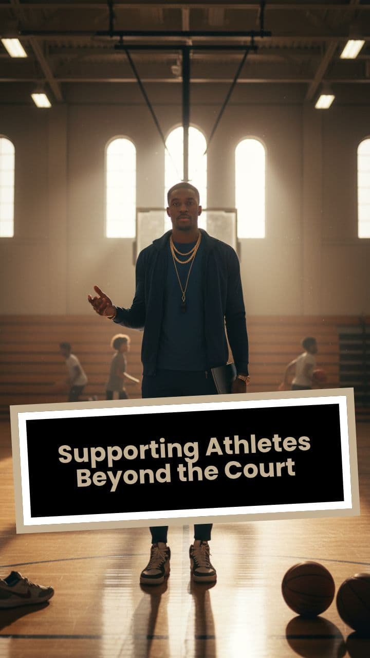 Supporting Athletes Beyond the Court