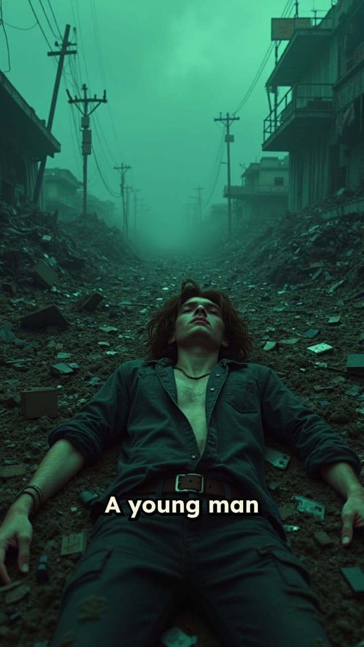 Awakening in the Neon Wasteland