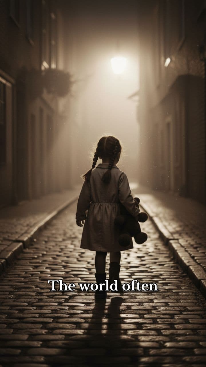 Lisa's Foggy Night Walk