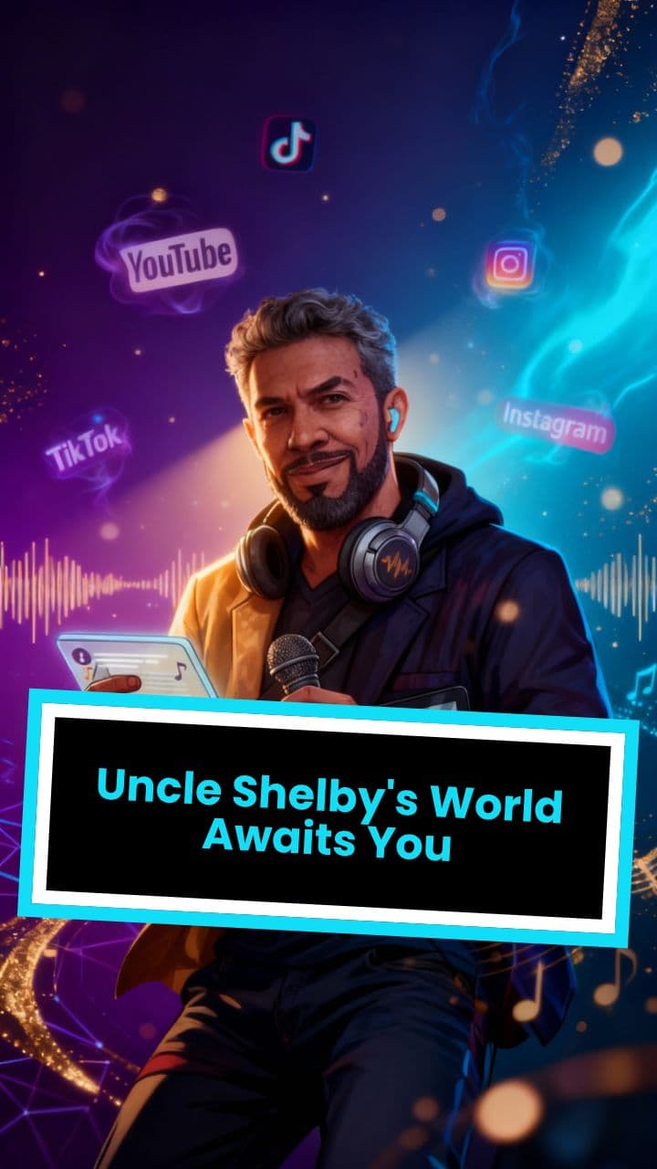 Uncle Shelby's World Awaits You