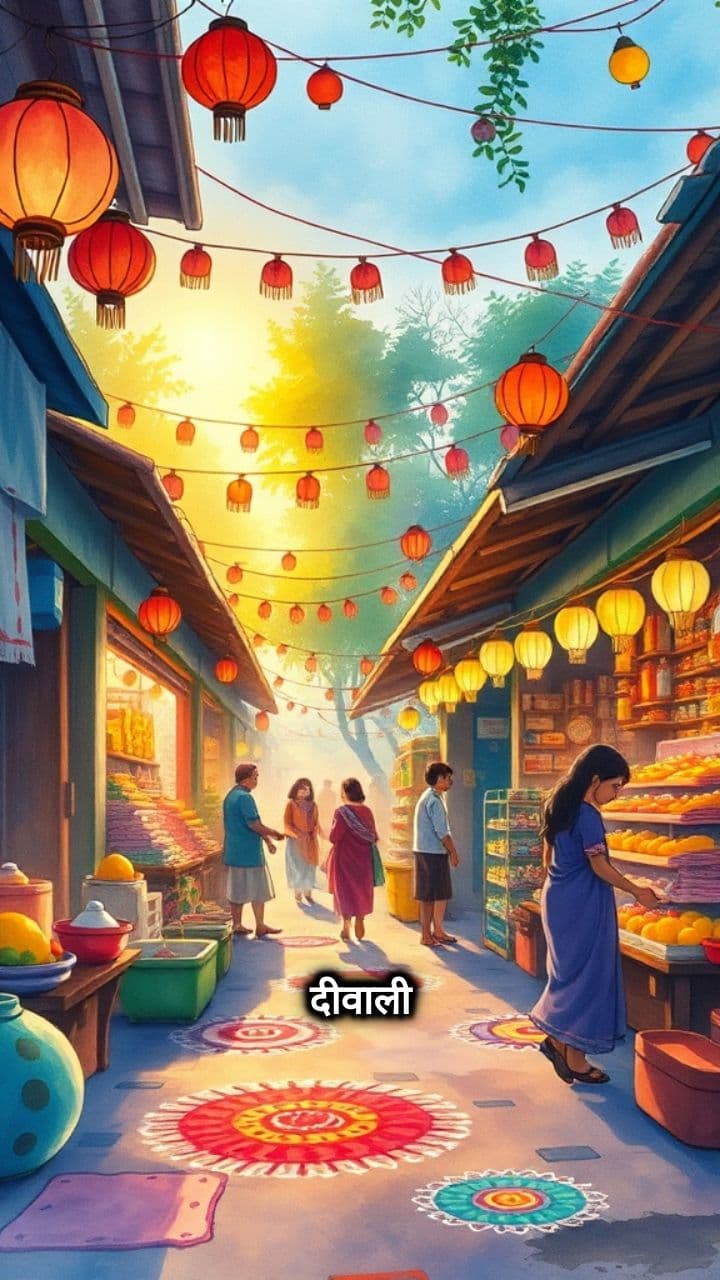 दीयों की रोशनी