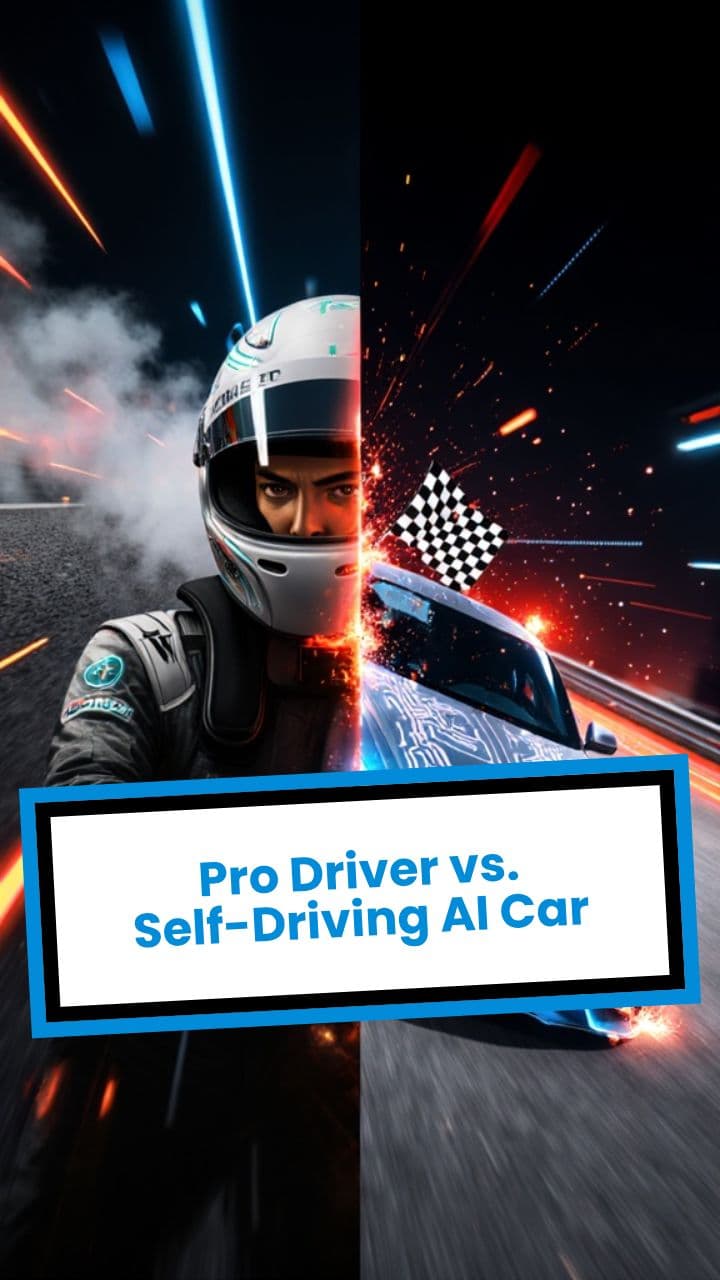 Pro Driver vs. Self-Driving AI Car