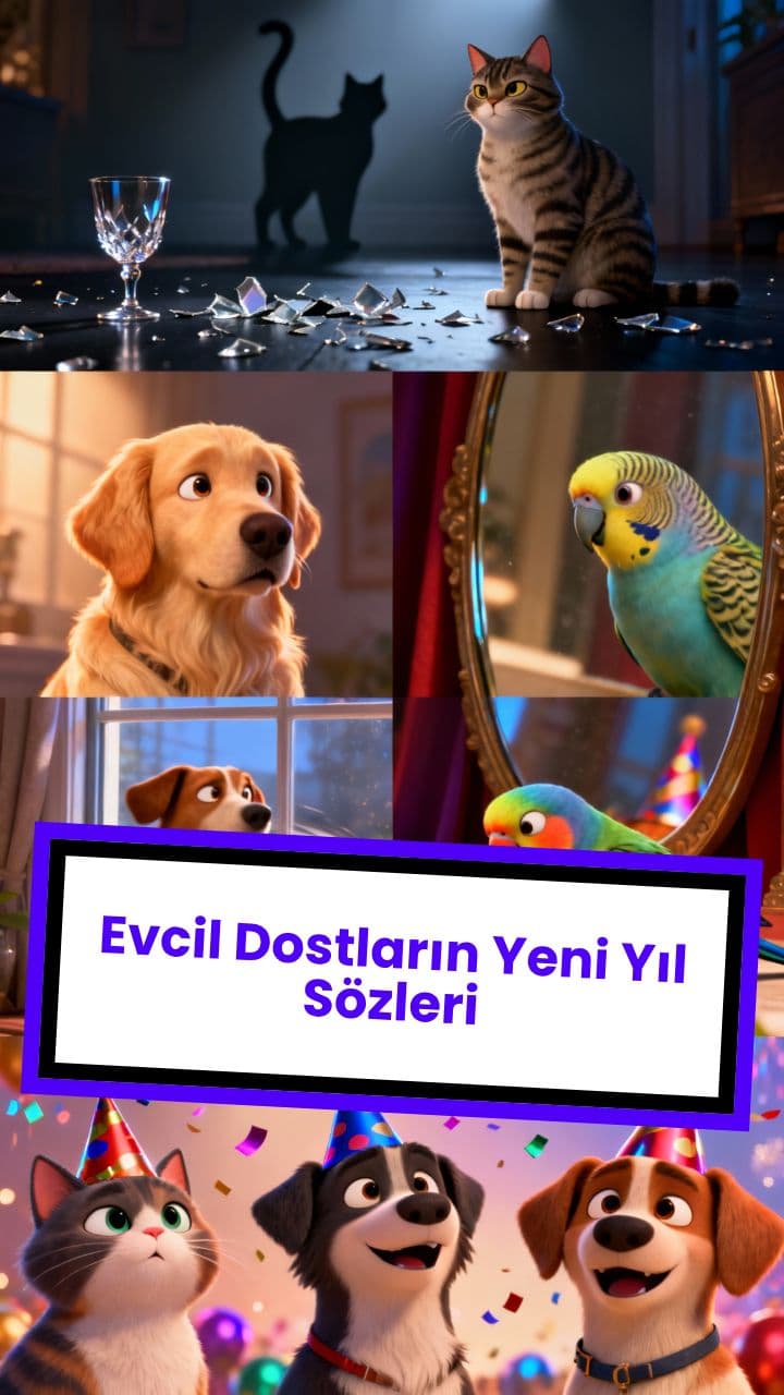 Evcil Dostların Yeni Yıl Sözleri