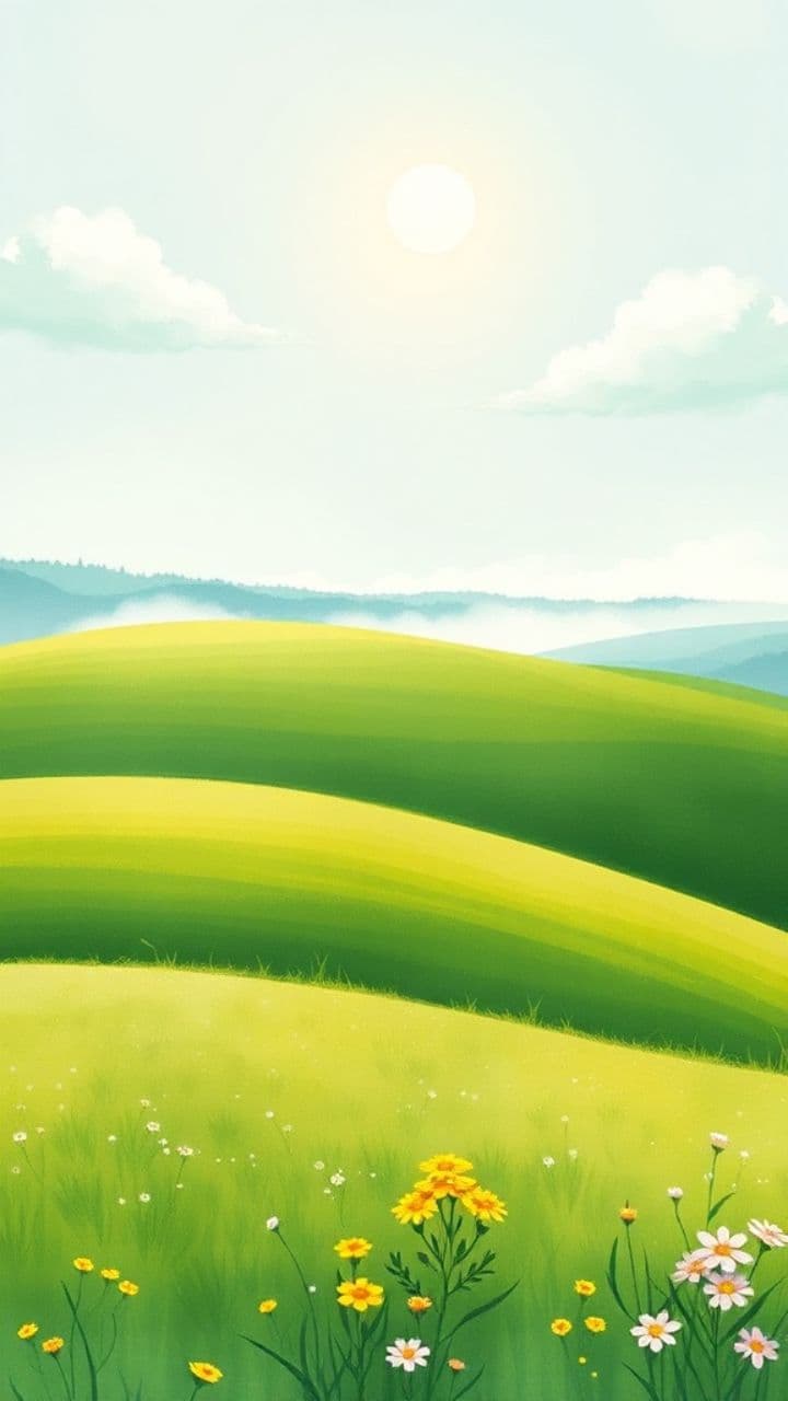 Five Little Goats in Green Meadows