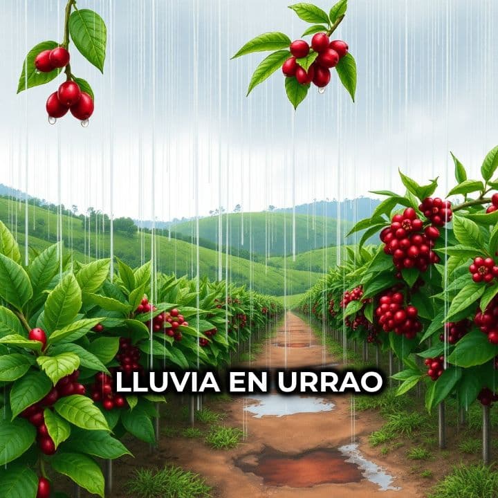 Lluvias perjudican café en Urrao