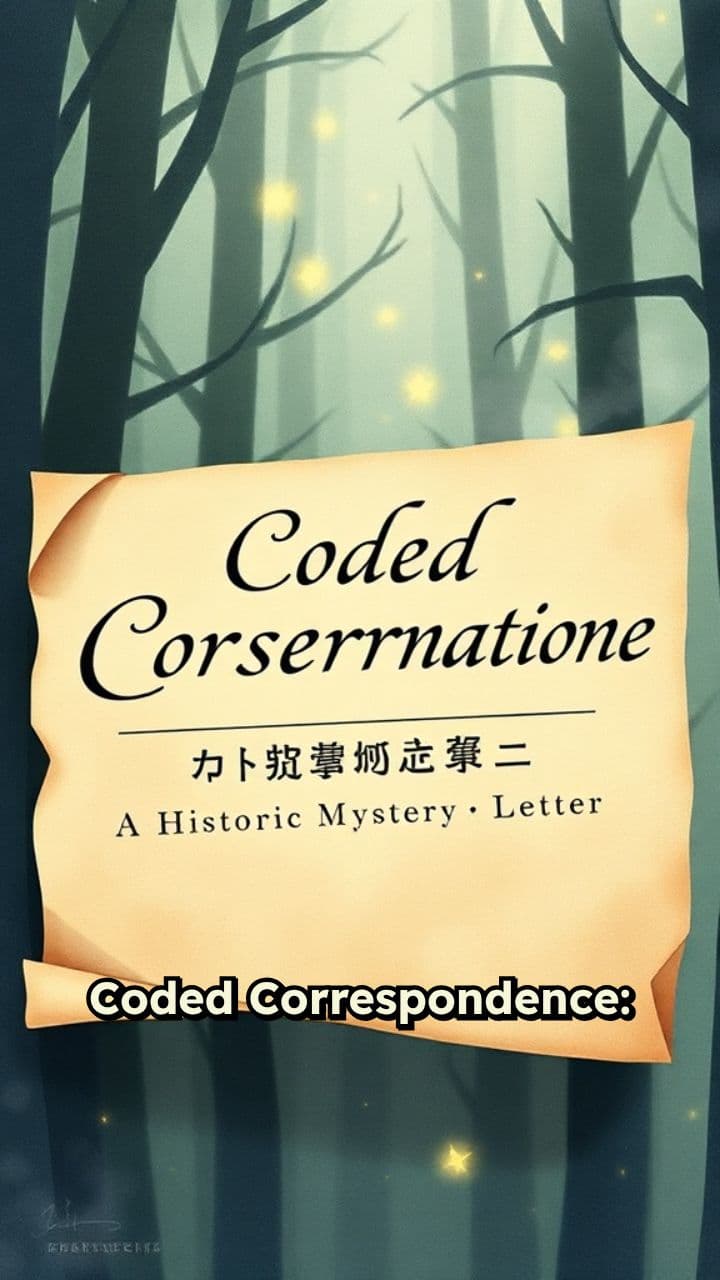 Decoding a Historic Mystery Letter