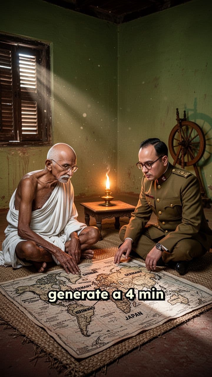 गांधी-नेताजी गुप्त सौदा साजिश