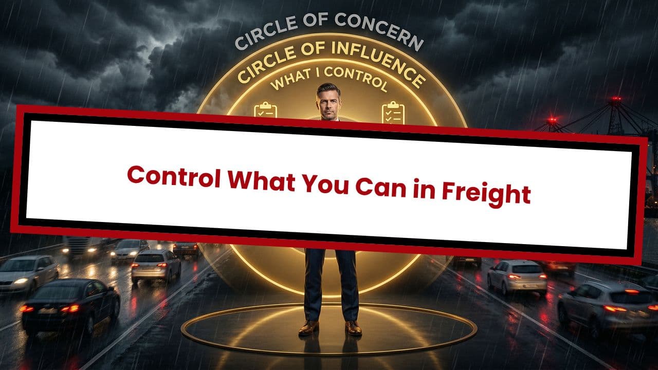 Control What You Can in Freight