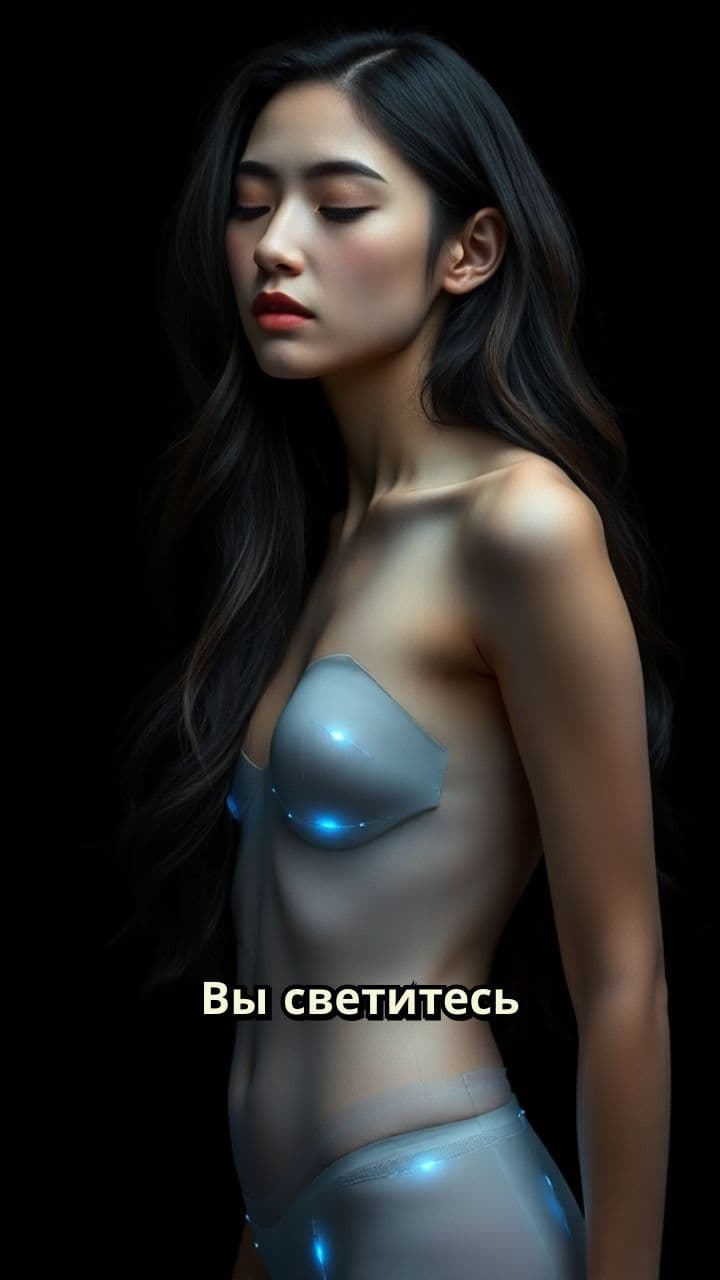 Свет в темноте человека