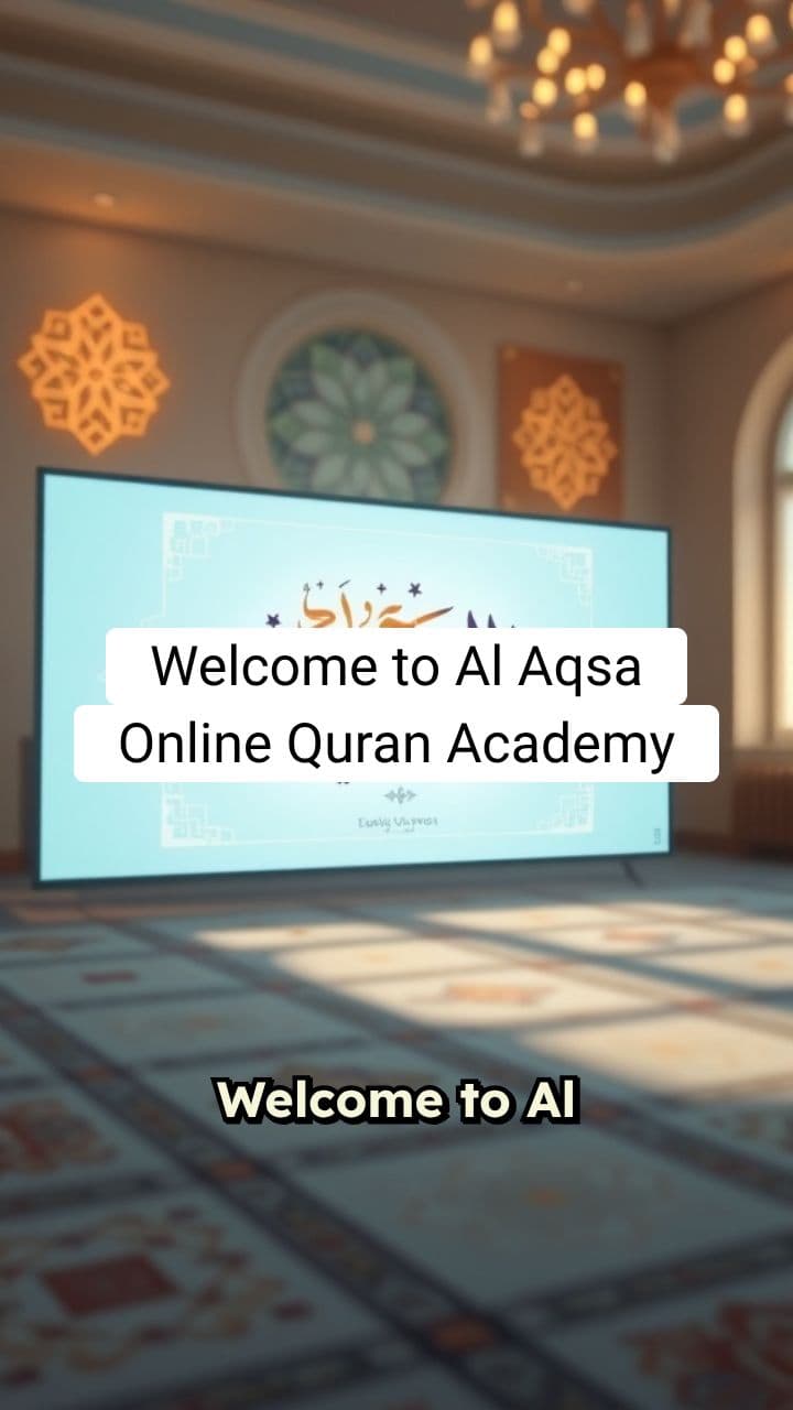 Al Aqsa Online Quran Academy Advertisement