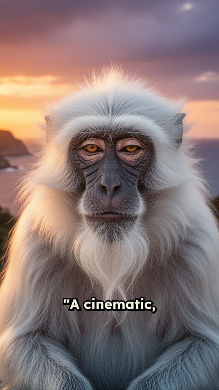 Sunset Bhajan by the White Monkey