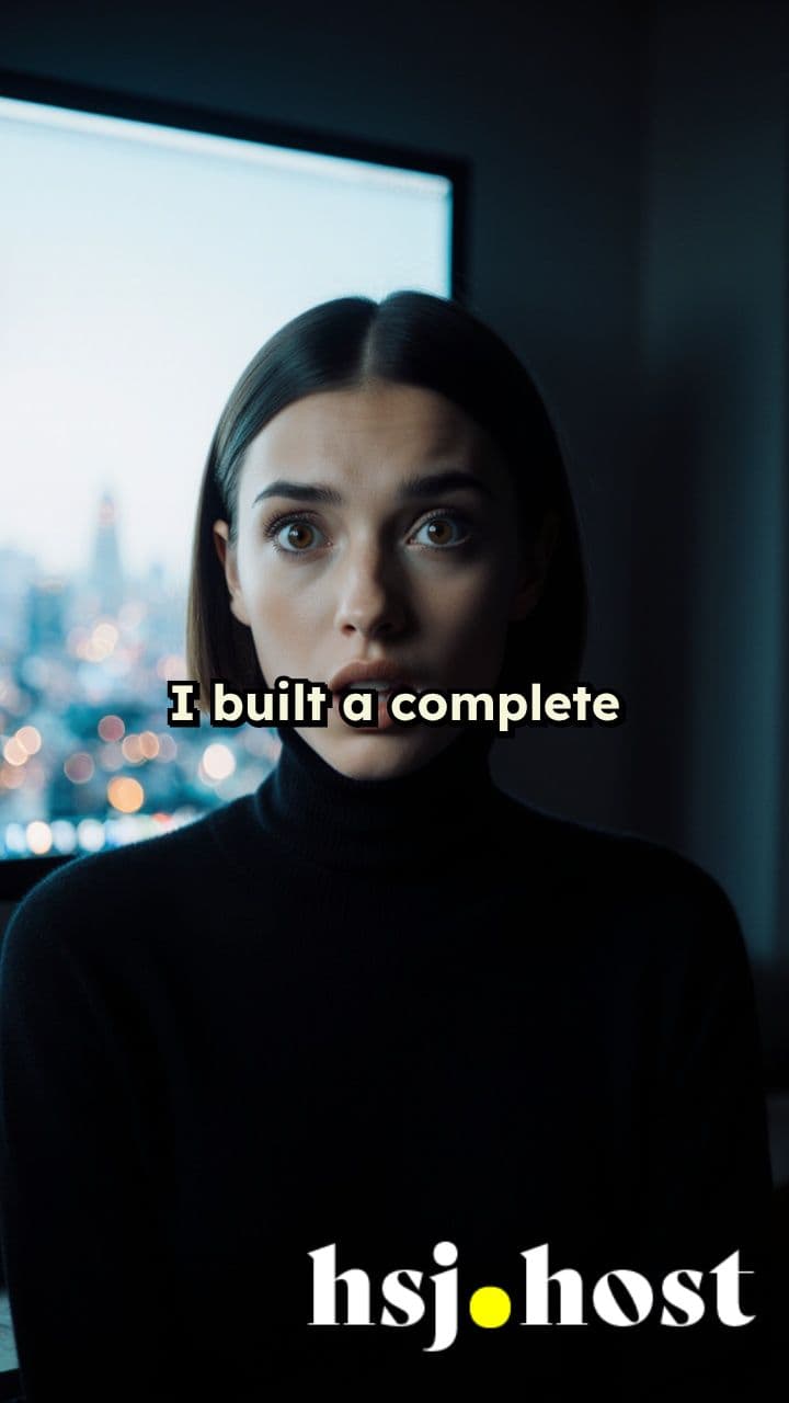 Built a Website in 47 Seconds