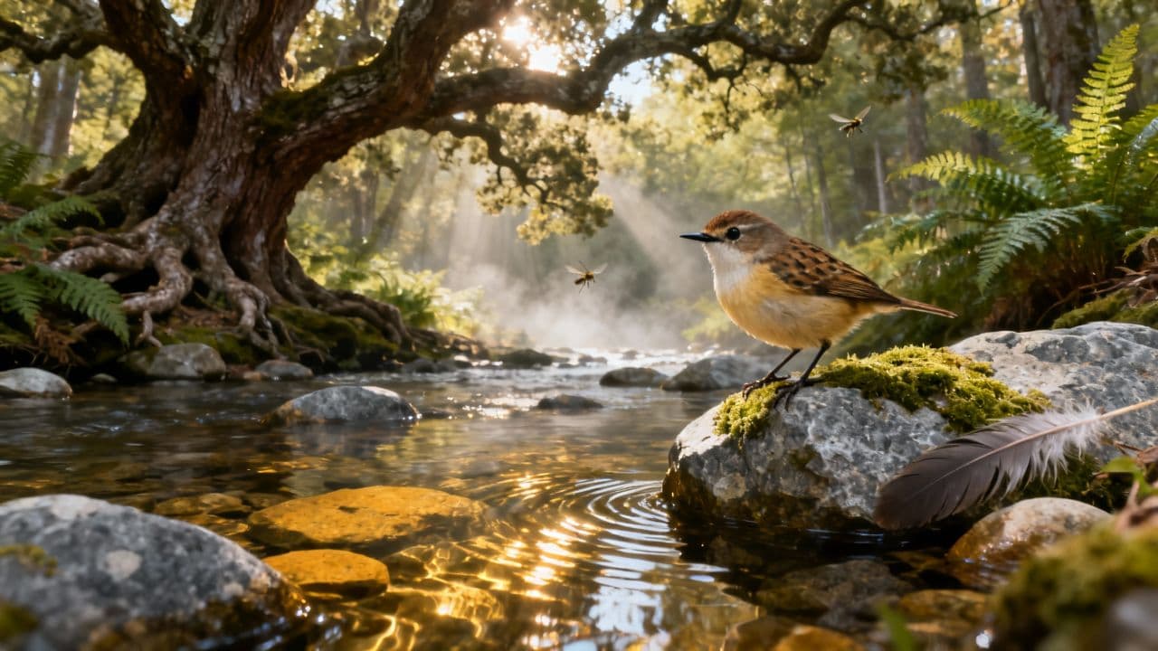 Spiritual Stillness at the Creek