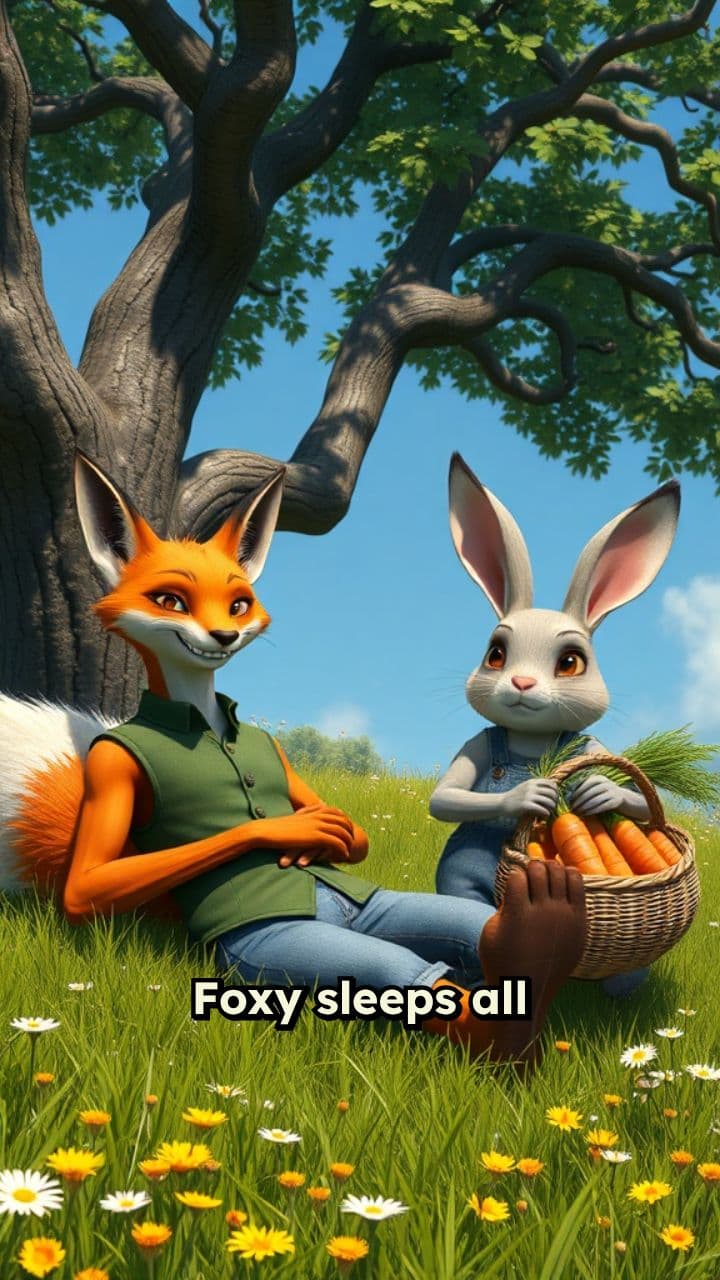 Foxy Learns the Value of Hard Work