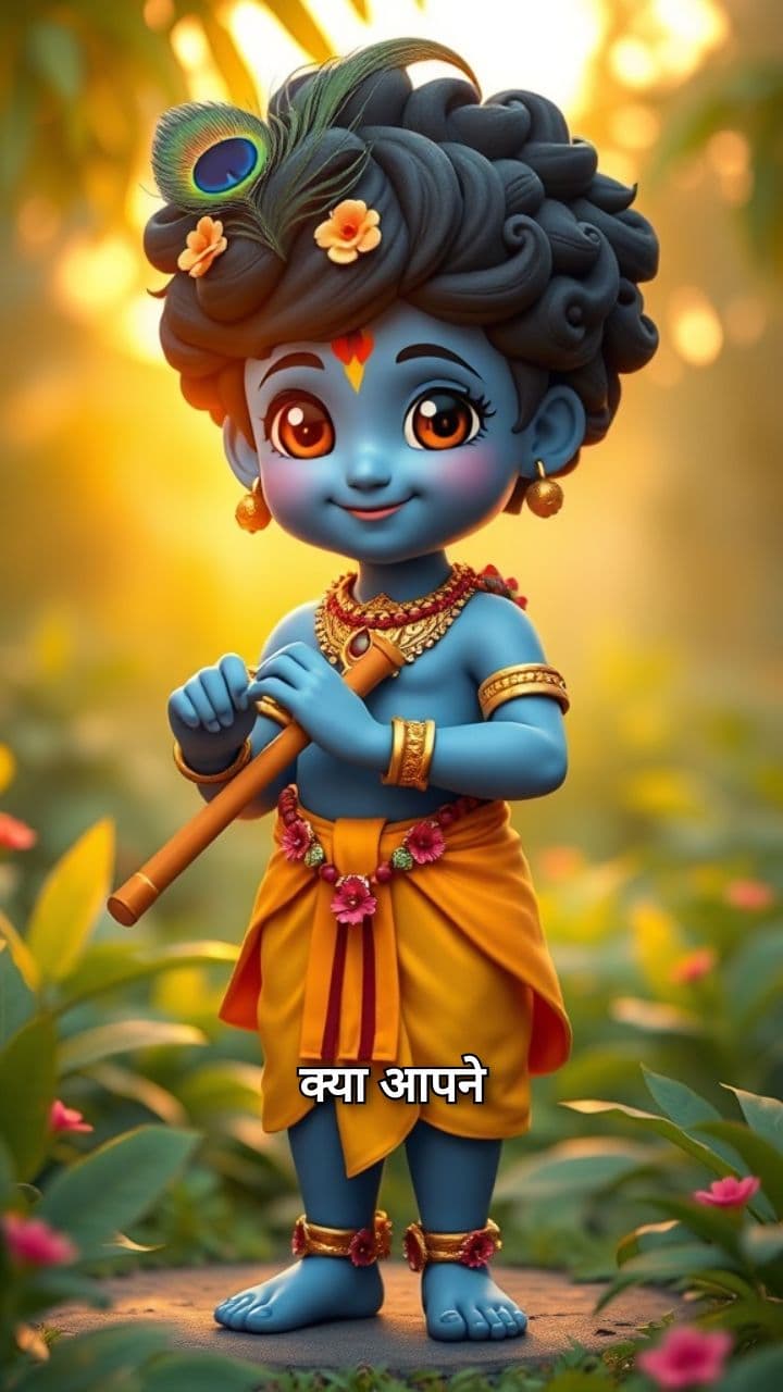 कृष्ण का नीला रंग और अर्थ