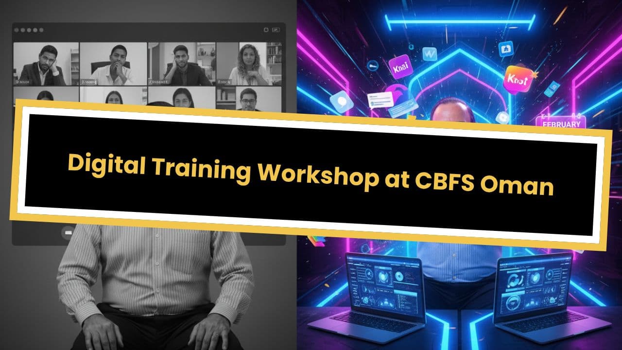 Digital Training Workshop at CBFS Oman