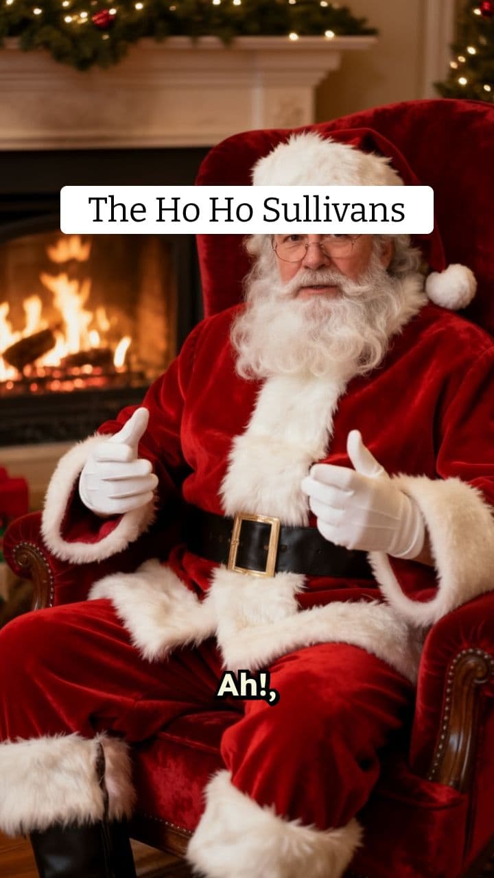 Santa's Special Message to the Sullivans