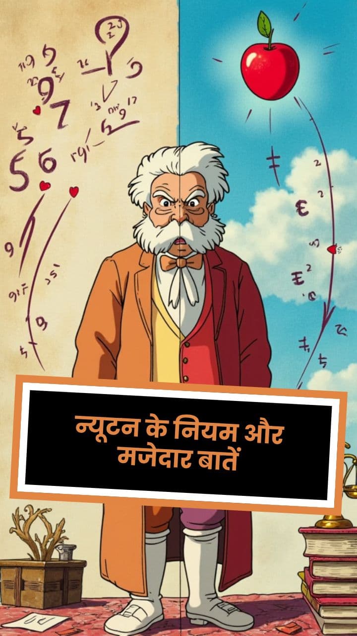 न्यूटन के नियम और मजेदार बातें