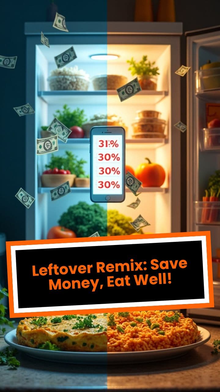 Leftover Remix: Save Money, Eat Well!