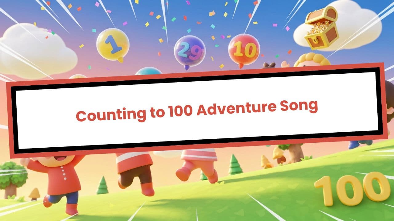 Counting to 100 Adventure Song
