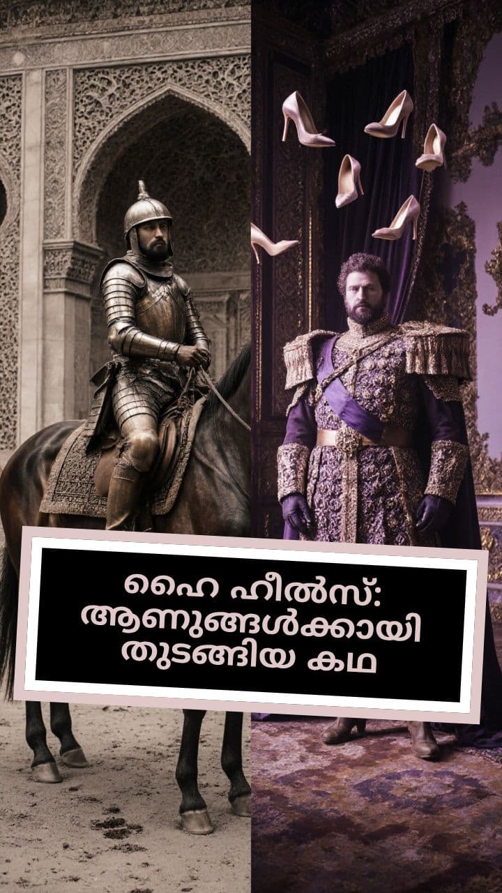 ഹൈ ഹീൽസ്: ആണുങ്ങൾക്കായി തുടങ്ങിയ കഥ