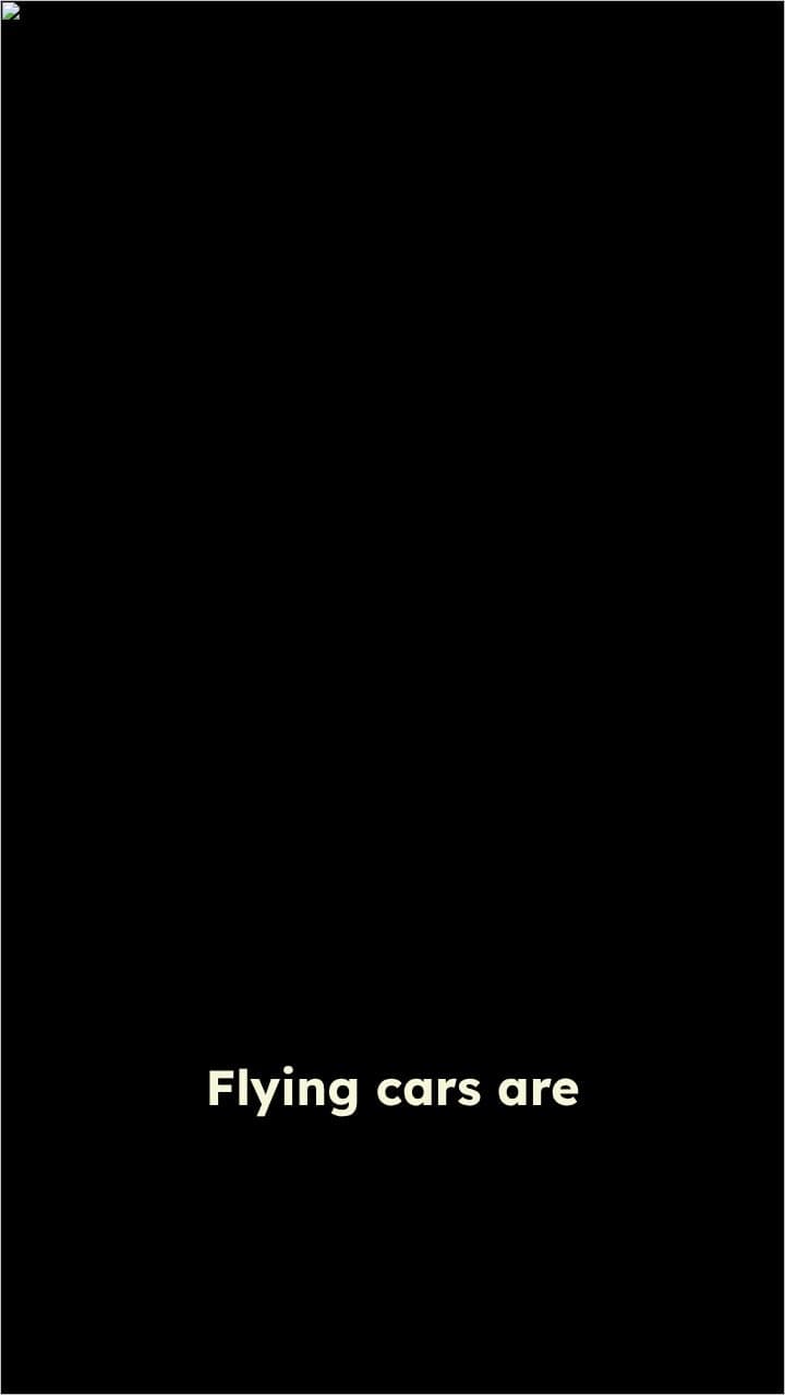 Flying Cars: Tech Exists, But Not Ready