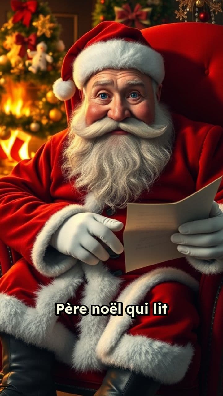 Avertissement du Père Noël à Léo