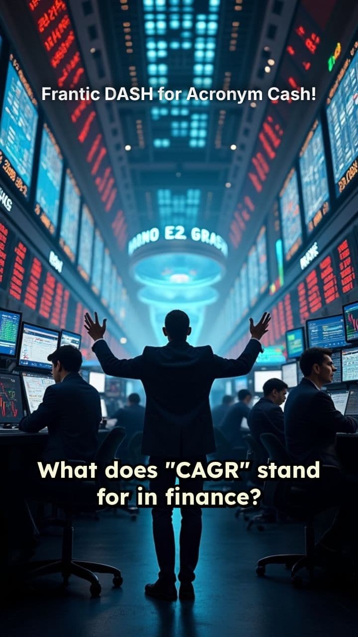 Frantic DASH for Acronym Cash!