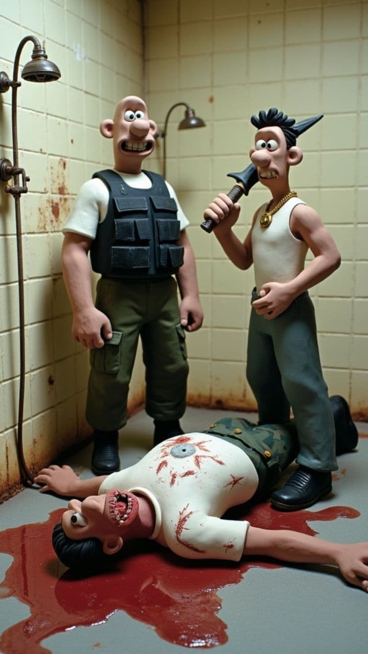 Cartel's Brutality in the Shower Room