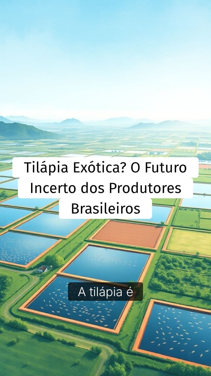 Tilápia Exótica? O Futuro Incerto dos Produtores Brasileiros