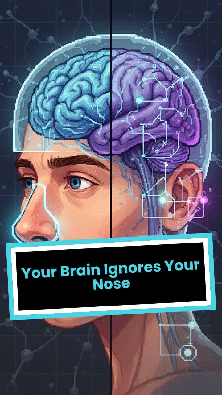 Your Brain Ignores Your Nose