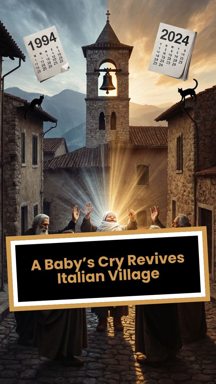 A Baby’s Cry Revives Italian Village