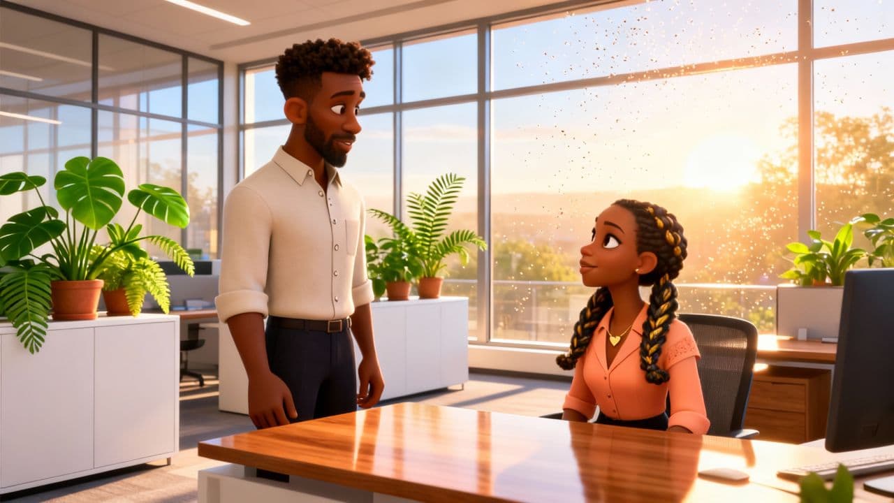  #7242 -A Silent Connection: Ousmane and Carine