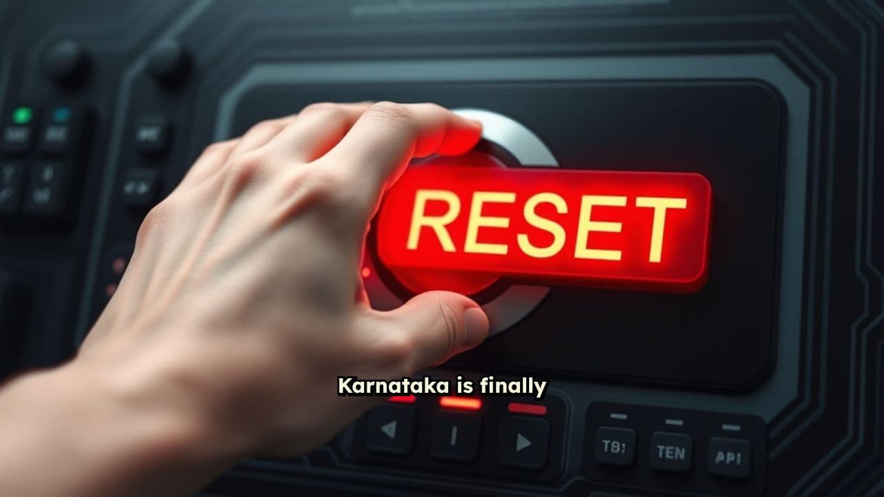 Karnataka's Political Reset: Join the Change
