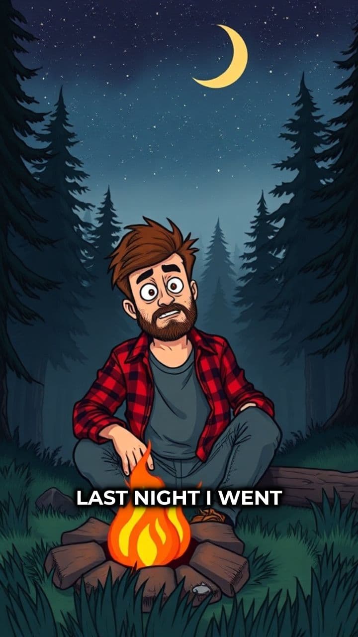 Barefoot Footsteps Outside My Tent