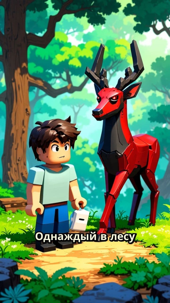 Злой олень и мелокум Стив