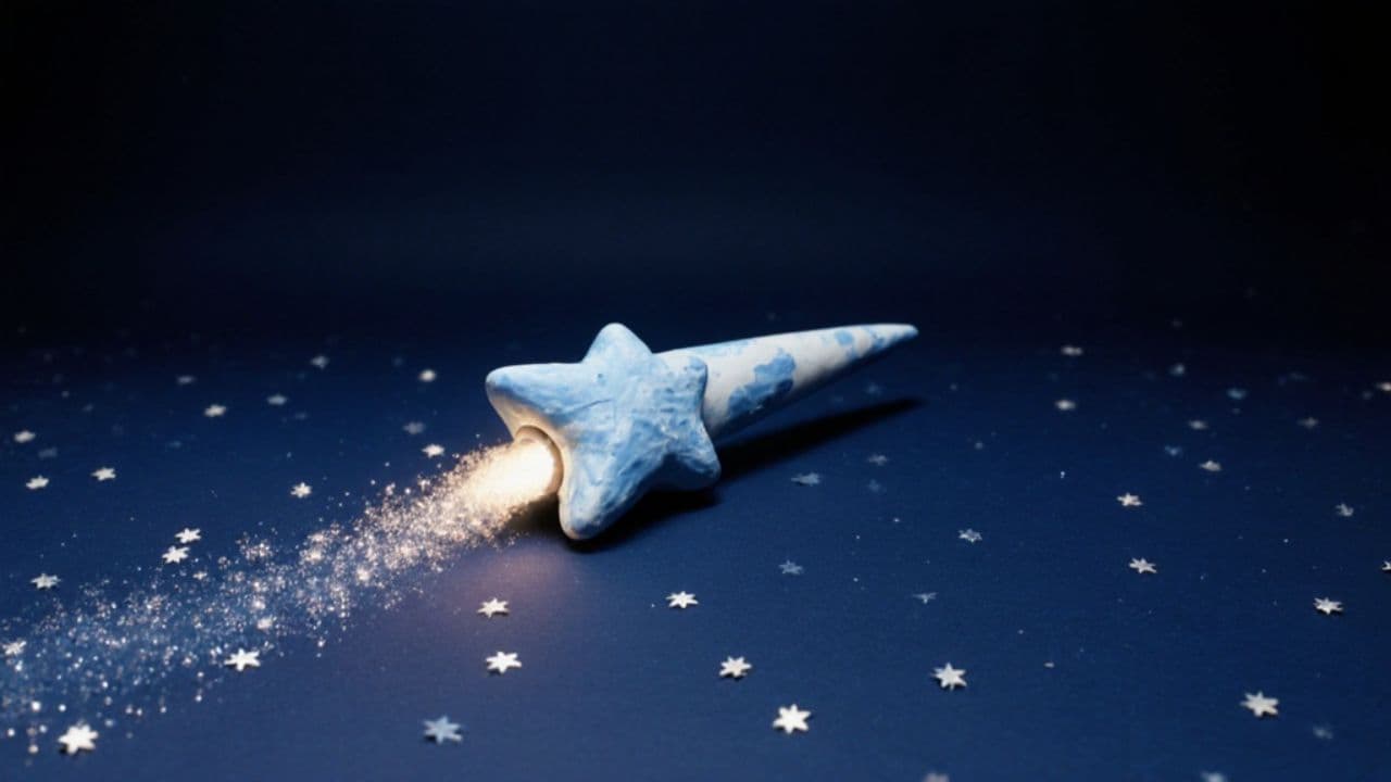 Sternschnuppe der Vergänglichkeit