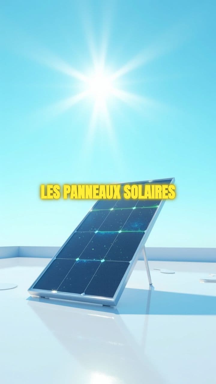 Panneaux solaires intelligents pour économies maximales