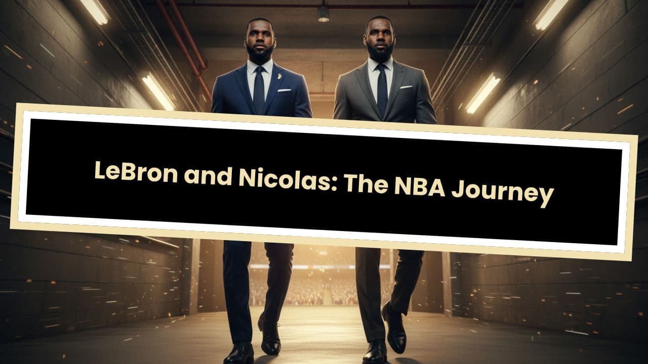 LeBron and Nicolas: The NBA Journey