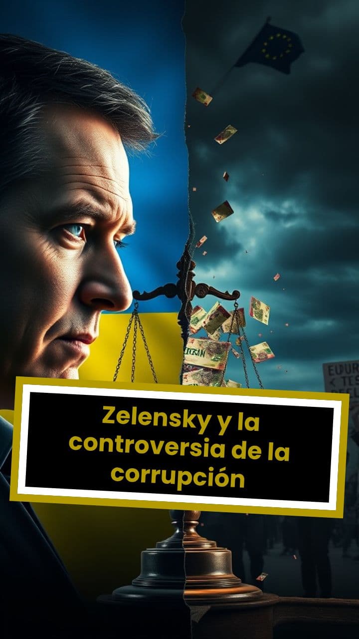 Zelensky y la controversia de la corrupción