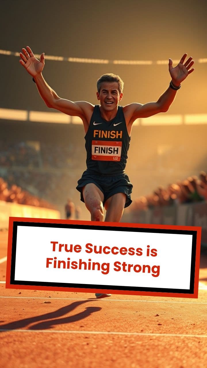 True Success is Finishing Strong