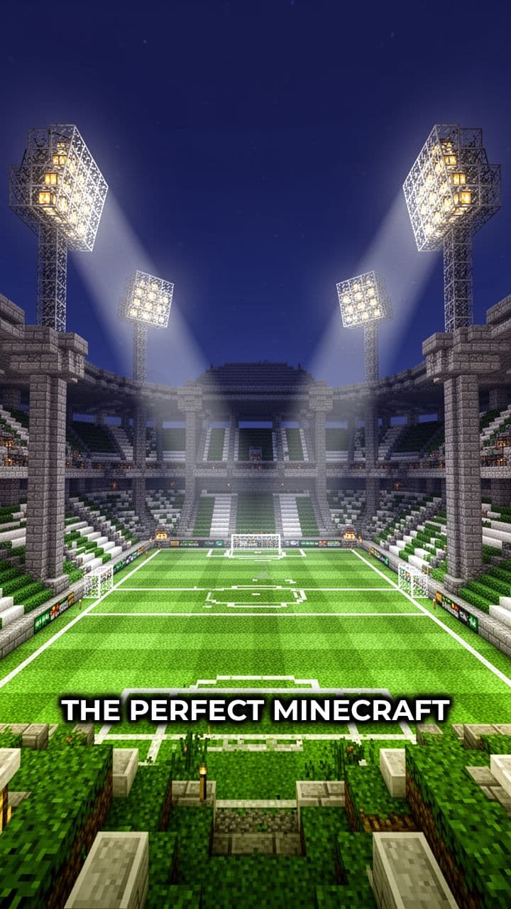 Minecraft’s Ultimate Football Stadium Goal