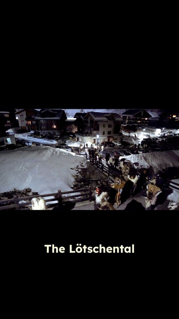 Switzerland's Mystical & Scary Winter Carnival