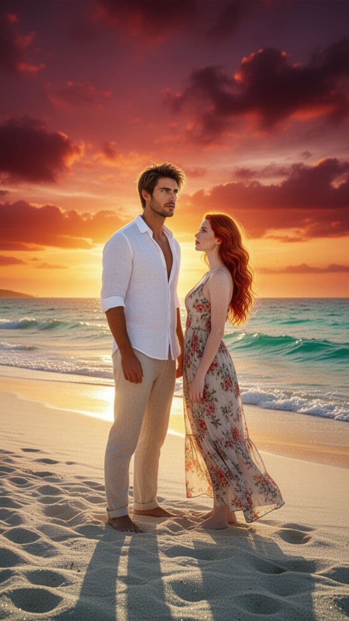 Pe Plaja Iubirii, La Apus